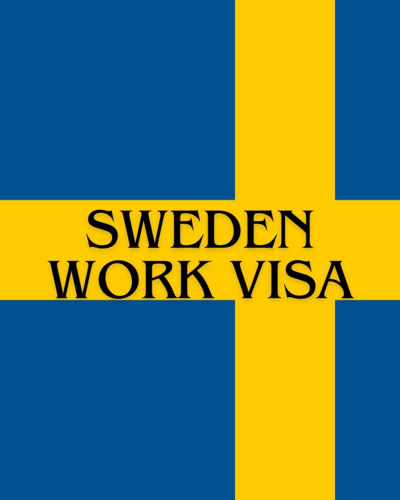 Sweden Work Visa